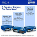 Brother Original Standard Yield Laser Toner Cartridge - Black -, BRTTN229BK