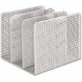 Artistic Urban Coll. Punched Metal File Sorter, White, AOPART20009WH