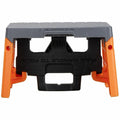 Dorel Cosco 1-Step Molded Folding Step Stool, Orange, CSC11903BGO1E