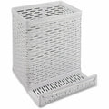 Artistic Urban Collec. Pencil Cup With Phone Stand, White, AOPART20014WH