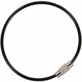 Tenacious Holdings Ergodyne Arsenal 5719 Wire Cable Key Rings, Black, 10 / Pack, EGO13722