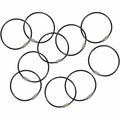 Tenacious Holdings Ergodyne Arsenal 5719 Wire Cable Key Rings, Black, 10 / Pack, EGO13722