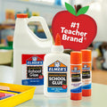Elmer's Liquid School Glue, Clear Glue, Washable, Great for Making Slime, 5 Ounces, EPI2022931