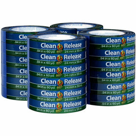 Shurtech Duck Clean Release Blue Painter's Tape, 24 / Pack, DUC284371