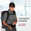 Techtronic Hoover Commercial 40V Brushless Backpack Tool Only, Black, HVRCH93619
