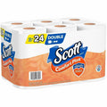 Kimberly-Clark Scott ComfortPlus Toilet Paper, White, 4 / Carton, KCC47618