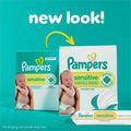Procter & Gamble Pampers Baby Wipes Sensitive, White, 56 / Pack, PGC87076