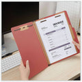 Universal 2/5 Tab Cut Letter Classification Folder, Red, 10 / Box, UNV10250