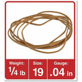 Universal Standard Rubber Bands, Beige, 310 / Pack, UNV00419