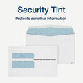 TOPS Adams W-2 Envelopes, White, 24 / Pack, TOP2219LSR