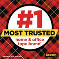 3M Highland Economy Invisible Tape, Clear, 12 / Pack, MMM6200K12