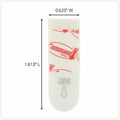 3M Command Poster Strips 17024-S256NA, Small, White, 256 Strips, 256 / Pack, MMM17024S256NA