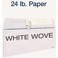 TOPS Adams Envelope, White, 24 / Pack, TOP2222PS3