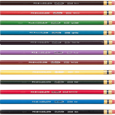 Newell Prismacolor Col-Erase Pencils, 12 / Set, SAN20516
