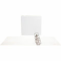 Universal Slant D-Ring View Binder, 3 Rings, 3" Capacity, 11 x 8.5, White, UNV20748
