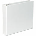Universal Slant D-Ring View Binder, 3 Rings, 3" Capacity, 11 x 8.5, White, UNV20748
