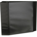 Universal Slant D-Ring View Binder, 3 Rings, 5" Capacity, 11 x 8.5, Black, UNV20998