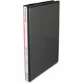 Universal Economy Round Ring View Binder, 3 Rings, 0.5" Capacity, 11 x 8.5, Black, UNV20951