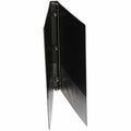 Universal Economy Round Ring View Binder, 3 Rings, 0.5" Capacity, 11 x 8.5, Black, UNV20951