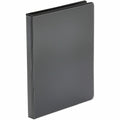 Universal Economy Round Ring View Binder, 3 Rings, 0.5" Capacity, 11 x 8.5, Black, UNV20951