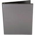 Universal Economy Round Ring View Binder, 3 Rings, 0.5" Capacity, 11 x 8.5, Black, UNV20951