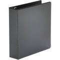 Universal Economy Round Ring View Binder, 3 Rings, 2" Capacity, 11 x 8.5, Black, UNV20981