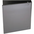 Universal Economy Round Ring View Binder, 3 Rings, 2" Capacity, 11 x 8.5, Black, UNV20981