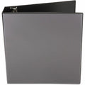 Universal Economy Round Ring View Binder, 3 Rings, 2" Capacity, 11 x 8.5, Black, UNV20981