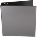 Universal Economy Round Ring View Binder, 3 Rings, 3" Capacity, 11 x 8.5, Black, UNV20991