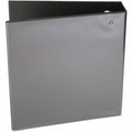 Universal Economy Round Ring View Binder, 3 Rings, 3" Capacity, 11 x 8.5, Black, UNV20991
