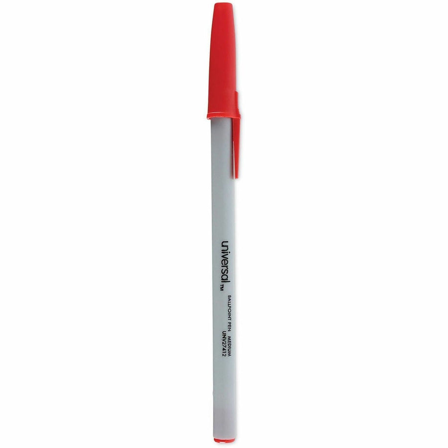 Universal Ballpoint Pen, Red, Airplane Safe, 1 Dozen, UNV27412