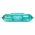Procter & Gamble Pampers Complete Clean Cleaning Wipe, Blue, 72 / Pack, PGC75536