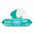 Procter & Gamble Pampers Complete Clean Cleaning Wipe, Blue, 72 / Pack, PGC75536