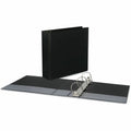 Universal Slant D-Ring View Binder, 3 Rings, 3" Capacity, 11 x 8.5, Black, UNV20747