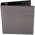 Universal Slant D-Ring View Binder, 3 Rings, 3" Capacity, 11 x 8.5, Black, UNV20747