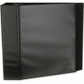 Universal Slant D-Ring View Binder, 3 Rings, 4" Capacity, 11 x 8.5, Black, UNV20995