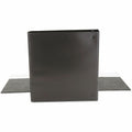 Universal Economy Round Ring View Binder, 3 Rings, 1.5" Capacity, 11 x 8.5, Black, UNV20971