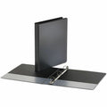 Universal Economy Round Ring View Binder, 3 Rings, 1" Capacity, 11 x 8.5, Black, UNV20961