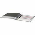 Universal Economy Round Ring View Binder, 3 Rings, 1" Capacity, 11 x 8.5, Black, UNV20961