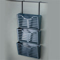 Officemate Verticalmate File Pocket, 3PK w/Hanger Set, Gray, 3 / Pack, OIC29314