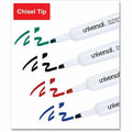 Universal Dry Erase Marker, 4 / Set, UNV43650