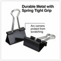 Universal Binder Clip, Silver, 12 / Box, UNV10210