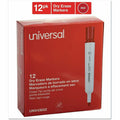 Universal Dry Erase Marker, 1 Dozen, UNV43652