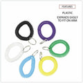 Universal Key Ring, Yellow, 6 / Pack, UNV56051
