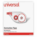 Universal Correction Tape, Transparent, 6 / Pack, UNV75610