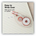 Universal Correction Tape, Transparent, 6 / Pack, UNV75610