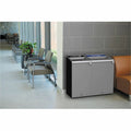 Rubbermaid Commercial Configure 1 Stream Gray Container, Gray Stenni, 45 gal, RCP1961508