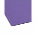 Smead 1/3 Tab Cut Letter Recycled Fastener Folder with Fastener, Purple, 8 1/2" Width x 11" Length, 50 / Box, SMD13040