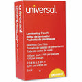 Universal Laminating Pouch, Clear, 100 / Box, UNV84642