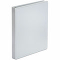 Universal Economy Round Ring View Binder, 3 Rings, 1" Capacity, 11 x 8.5, White, UNV20962